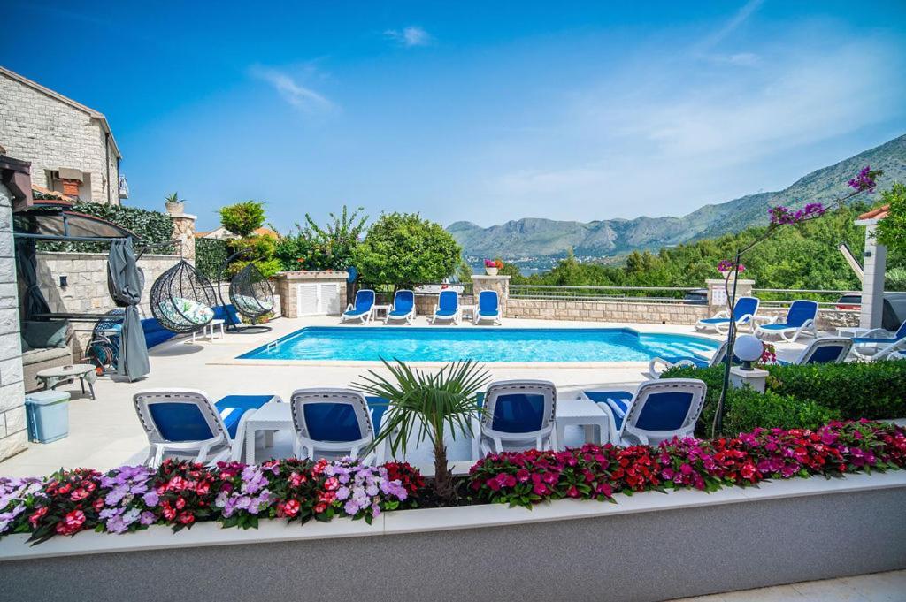Villa Markoc Цавтат Экстерьер фото