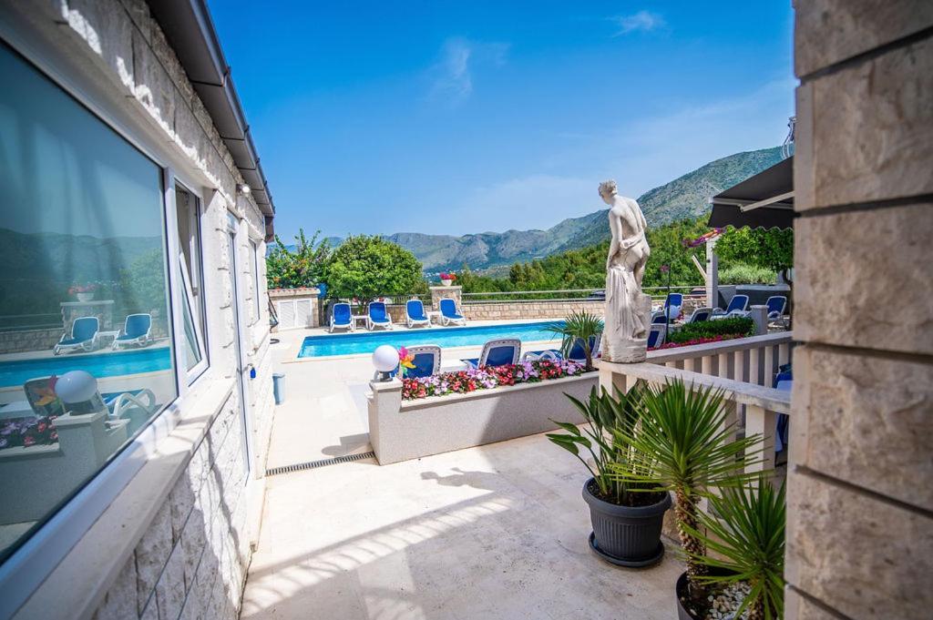 Villa Markoc Цавтат Экстерьер фото